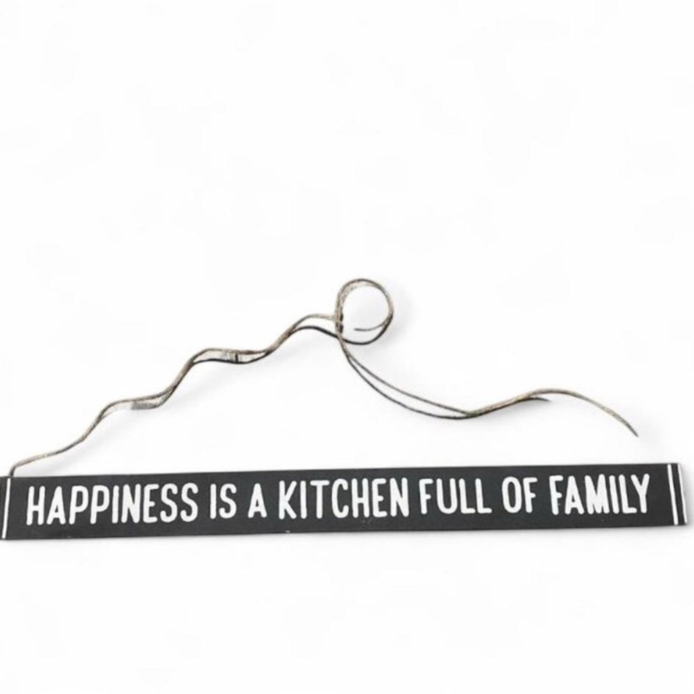 Happiness Is A Kitchen Full Wall Hanging, Table, or mantel sign